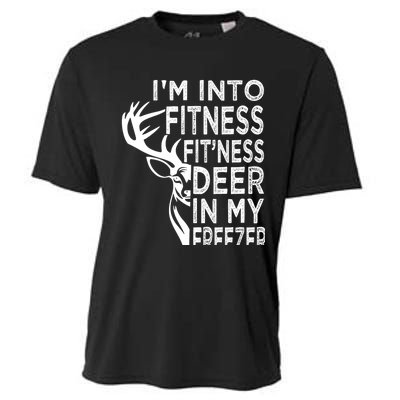 IM Into Fitness FitNess Deer In My Freezer Deer Cooling Performance Crew T-Shirt