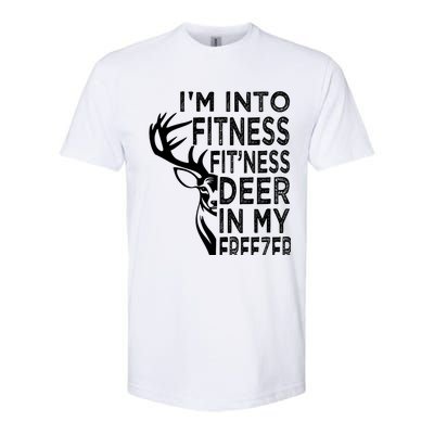 IM Into Fitness FitNess Deer In My Freezer Deer Softstyle® CVC T-Shirt