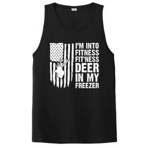 IM Into Fitness FitNess Deer In My Freezer Deer PosiCharge Competitor Tank