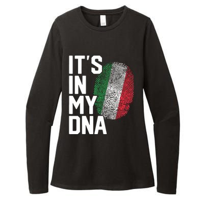 Italy Italian Flag Heritage Womens CVC Long Sleeve Shirt