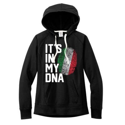 Italy Italian Flag Heritage Women's Fleece Hoodie