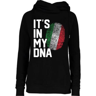 Italy Italian Flag Heritage Womens Funnel Neck Pullover Hood