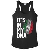 Italy Italian Flag Heritage Ladies PosiCharge Competitor Racerback Tank