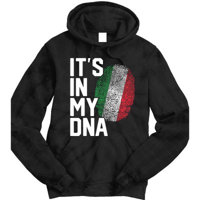 Italy Italian Flag Heritage Tie Dye Hoodie