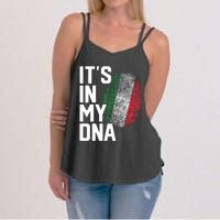 Italy Italian Flag Heritage Women's Strappy Tank