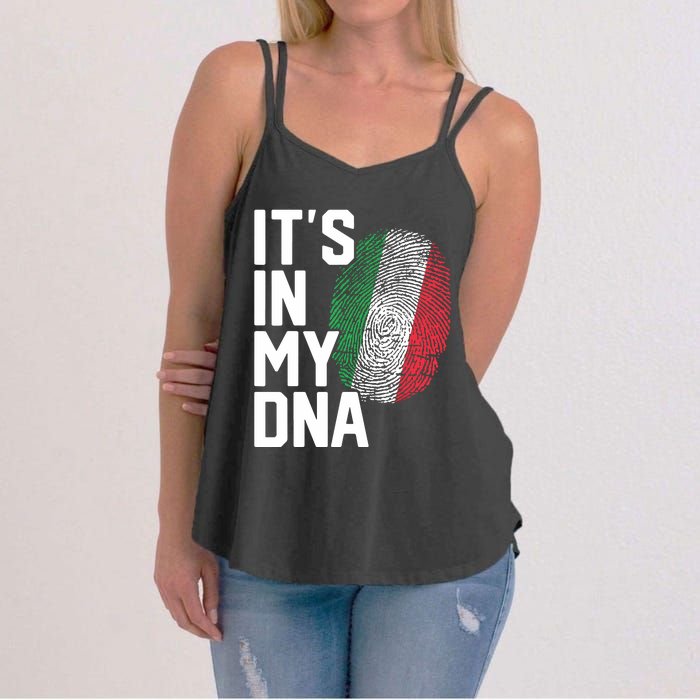 Italy Italian Flag Heritage Women's Strappy Tank