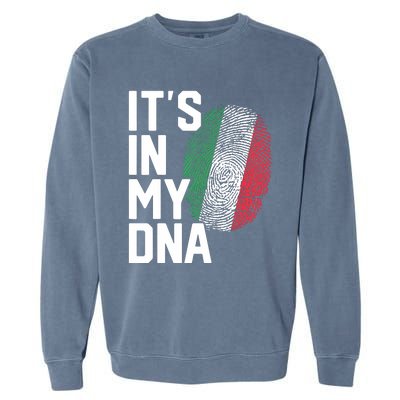 Italy Italian Flag Heritage Garment-Dyed Sweatshirt