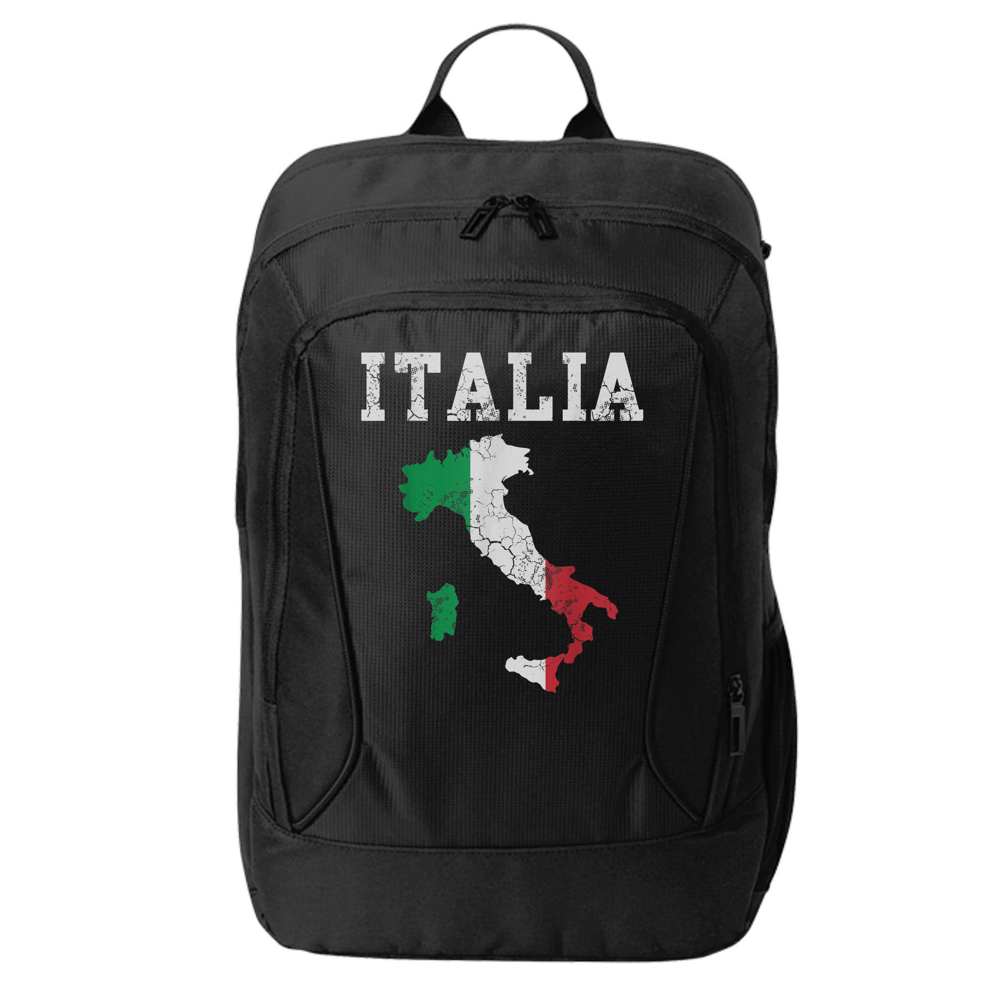 Italia Italy Flag Map Italian Italiano Family TShirt City Backpack
