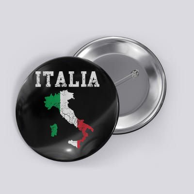Italia Italy Flag Map Italian Italiano Family TShirt Button