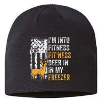 I'm Into Fitness Deer Freezer Funny Hunting Deer Hunter Sustainable Beanie