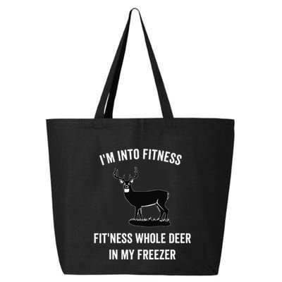 I'm Into Fitness Funny Joke Deer Hunting Gift For Hunters 25L Jumbo Tote