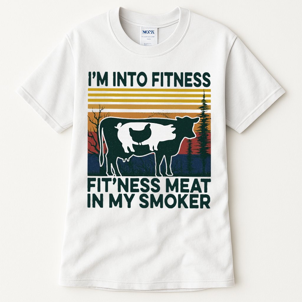 IM Into Fitness FitNess Meat In My Smoker Tall T-Shirt