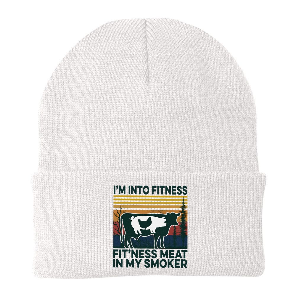 IM Into Fitness FitNess Meat In My Smoker Beanie