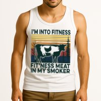 IM Into Fitness FitNess Meat In My Smoker Tank Top