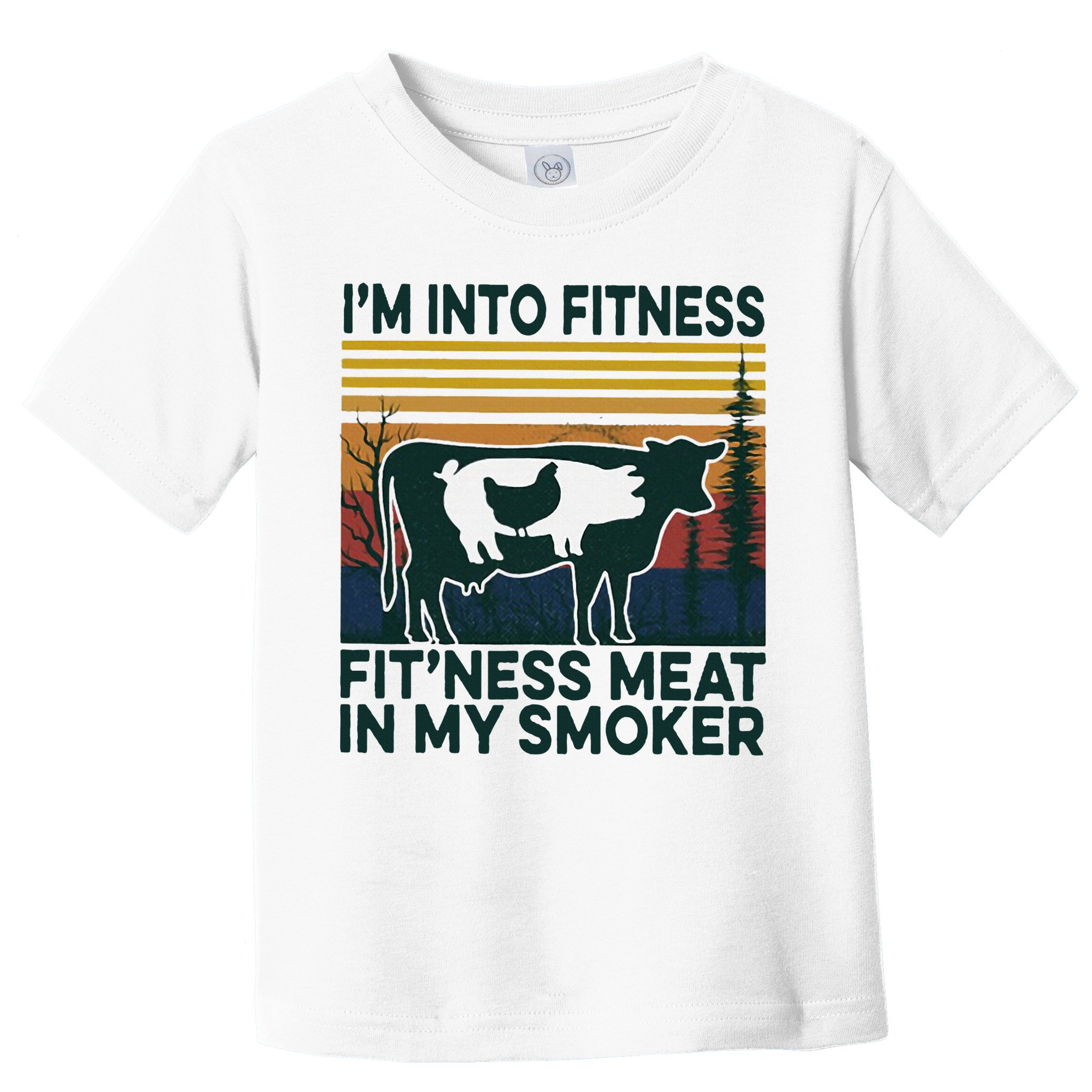 IM Into Fitness FitNess Meat In My Smoker Toddler T-Shirt