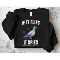 If It Flies It Spies Bionic Information Recording Drone Sweatshirt
