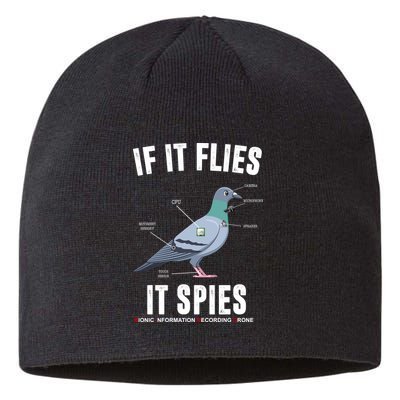 If It Flies It Spies Bionic Information Recording Drone Sustainable Beanie