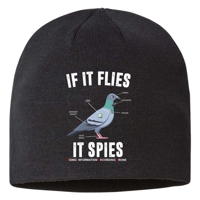 If It Flies It Spies Bionic Information Recording Drone Sustainable Beanie