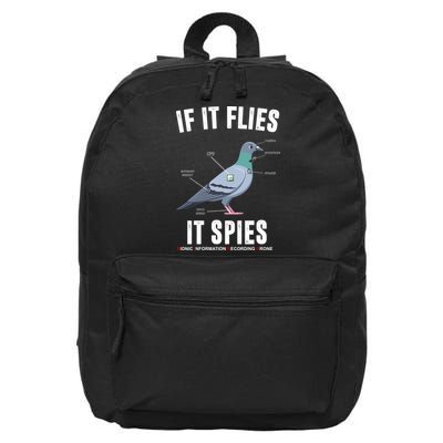 If It Flies It Spies Bionic Information Recording Drone 16 in Basic Backpack