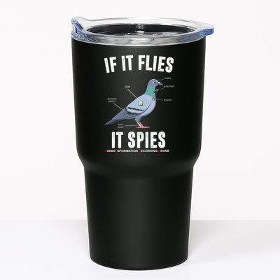 If It Flies It Spies Bionic Information Recording Drone Tumbler