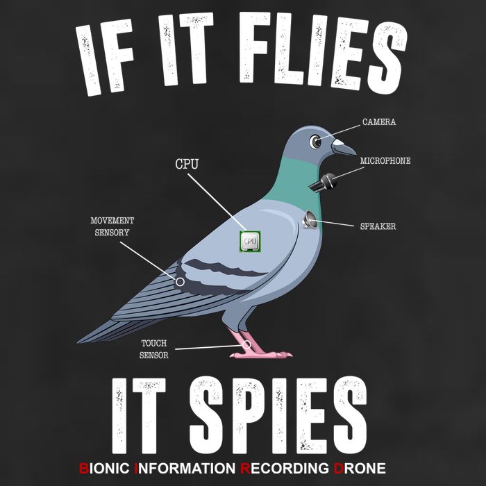 If It Flies It Spies Bionic Information Recording Drone Tumbler
