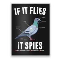 If It Flies It Spies Bionic Information Recording Drone Poster