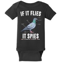 If It Flies It Spies Bionic Information Recording Drone Baby Bodysuit