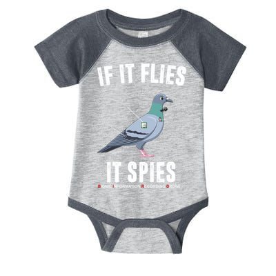 If It Flies It Spies Bionic Information Recording Drone Infant Baby Jersey Bodysuit