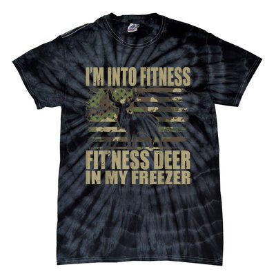 IM Into Fitness FitNess Deer In My Freezer Tie-Dye T-Shirt