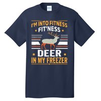 IM Into Fitness Deer Freezer Funny Dad Hunter Deer Hunting Tall T-Shirt