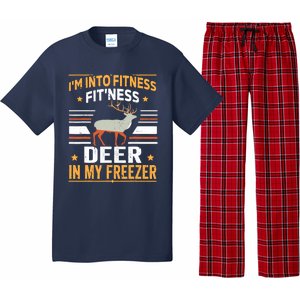 IM Into Fitness Deer Freezer Funny Dad Hunter Deer Hunting Pajama Set