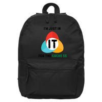 In It For The Cache$$ 16 in Basic Backpack