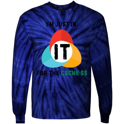 In It For The Cache$$ Tie-Dye Long Sleeve Shirt