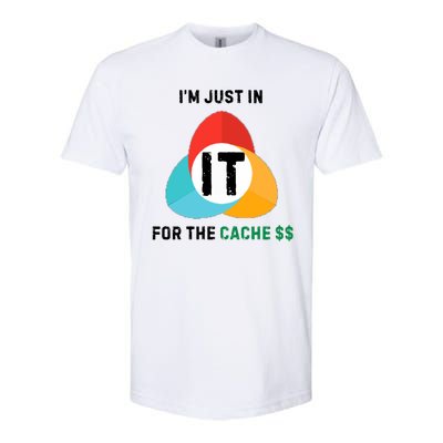 In It For The Cache$$ Softstyle CVC T-Shirt