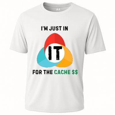 In It For The Cache$$ Cooling Performance Crew T-Shirt