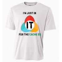 In It For The Cache$$ Cooling Performance Crew T-Shirt