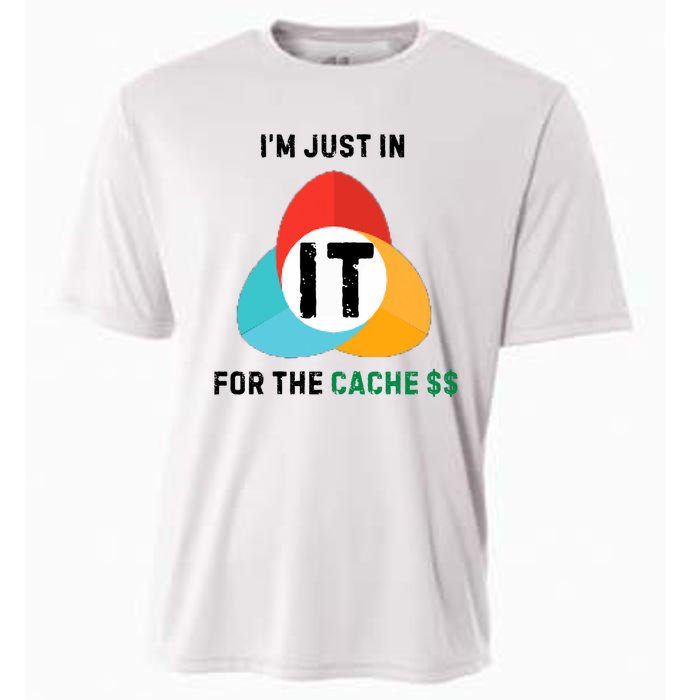 In It For The Cache$$ Cooling Performance Crew T-Shirt