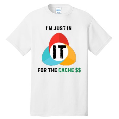 In It For The Cache$$ Tall T-Shirt