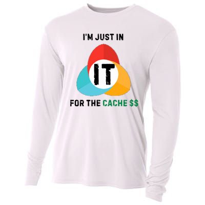 In It For The Cache$$ Cooling Performance Long Sleeve Crew