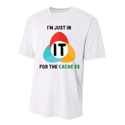 In It For The Cache$$ Performance Sprint T-Shirt