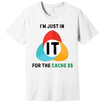 In It For The Cache$$ Premium T-Shirt