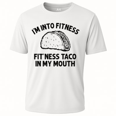 Im Into Fitness Taco In My Mouth Funny Taco Men Womens Performance Shirt
