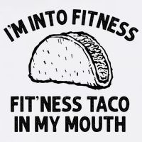 Im Into Fitness Taco In My Mouth Funny Taco Men Womens Cooling Performance Crew T-Shirt