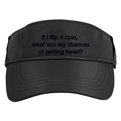 If I Flip A Coin What Are My Chances Of Getting Head? Quote Adult Drive Performance Visor
