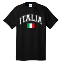 Italy Italian Flag Italia Tall T-Shirt