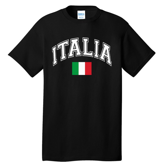 Italy Italian Flag Italia Tall T-Shirt