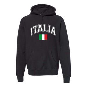 Italy Italian Flag Italia Premium Hoodie