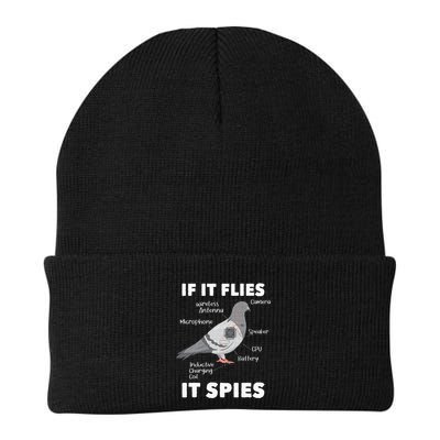 If It Flies It Spies Pigeon Whisperer Birdwatching Beanie
