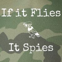 If It Flies It Spies Funny Bird Spy Legacy Tie Dye Trucker Hat