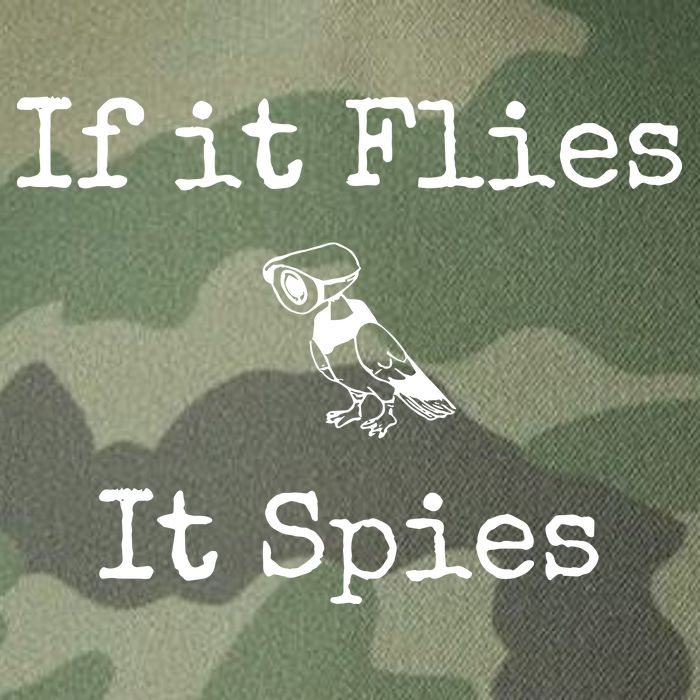 If It Flies It Spies Funny Bird Spy Legacy Tie Dye Trucker Hat